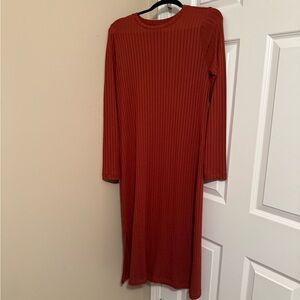 Old Navy Ribbed Midi Dress